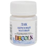 Лак акриловый матовый «Декола», 50 мл, в банке, 5828921