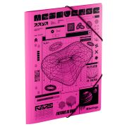 Папка на резинке Berlingo «Future Tech» А4, 600мкм, с рисунком