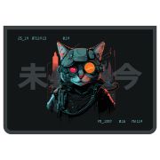 Папка для тетрадей 1 отделение, А4, ArtSpace «RoboCat», ламинированный картон, фольга, на молнии