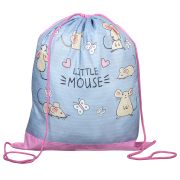 Мешок для обуви ПИФАГОР, 1 отделение, полиэстер, 42х34 см, «Mice», 270904