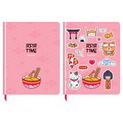 Дневник 1-11 кл. 48л. (твердый) BG «Японский стиль», иск.кожа, печать, наклейки, ляссе