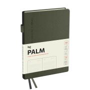 Ежедневник недатированный, А6, 136л., кожзам, BG «Palm. Dark khaki»