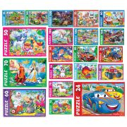 Пазл картонный для детей АССОРТИ, УМНЫЕ ИГРЫ, ш/к 84580