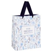 Пакет подарочный 18*23*10см MESHU «Beauty », фольга,  матовая ламинация