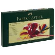 Карандаши цветные художественные Faber-Castell «Polychromos», 20цв.+ 4ч/г заточен., студийная коробка