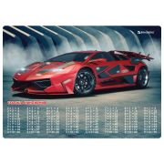 Настольное покрытие BRAUBERG, А3+, пластик, 46x33 см, «Sport Car», 270401