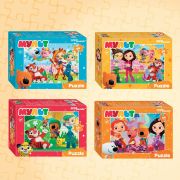 Пазлы картонные 24/ 35 эл. «МАЛЬЧИКАМ», КОМПЛЕКТ 16 шт. РЫЖИЙ КОТ