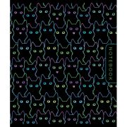 Тетрадь А5 48л. ПЗБМ скоба, клетка, фольга, TWIN лак, Во сне (микс в спайке), 23775