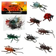 Игровой набор Фигурки животных «Насекомые», 5 см, «В мире животных», 8 видов, 1TOY, Т, Т10499