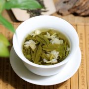 Чай зеленый листовой MAOJIAN, жасминовый, натуральный. Вес 125 гр.