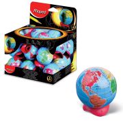 Точилка MAPED (Франция) «Globe», металлический контейнер, в форме глобуса, 051111
