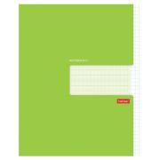 Тетрадь А5 48л. HATBER скоба, клетка, обложка картон, Зеленая, 074512, 48Т5В1_27563