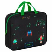 Папка на молнии с ручками BRAUBERG А4, 1 отделение, полиэстер, 80 мм, Space strike, 273306