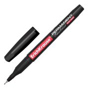 Маркер перманентный (нестираемый) ERICH KRAUSE «FP-50», ЧЕРНЫЙ, круглый наконечник, 0,6 мм, 37068