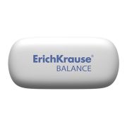 Ластик ERICH KRAUSE «Balance», 40x28x12 мм, белый, овальный, 34638