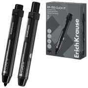 Маркер перманентный автоматический ERICH KRAUSE RP-700 Click it, ЧЕРНЫЙ, 2 мм, 60828