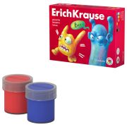 Гуашь ERICH KRAUSE Jolly friends 12 цветов по 20 мл. картонная упаковка, 61415