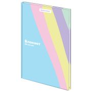 Блокнот А5 134х206мм, 80л, твёрдый, клетка, BRAUBERG, PASTEL, 117015