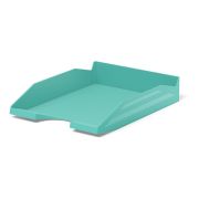 Лоток горизонтальный для бумаг ERICH KRAUSE «Office-Pastel» (346х254х61 мм), мятный,, 55548