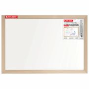 Доска магнитно-маркерная 30х45 см, деревянная рамка, BRAUBERG Standard, 238793