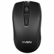 Мышь беспроводная Sven RX-220W, черный, 3btn+Roll