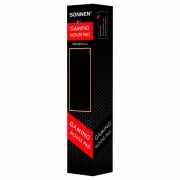 Коврик для мыши и клавиатуры большой SONNEN «BLACK TITAN XXL» 900х400х3мм, черный, 513959
