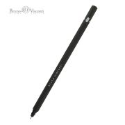 Ручка гелевая BRUNO VISCONTI Super Slim Black, ЧЕРНАЯ, узел 0,28мм, линия 0,2мм, 20-0, 20-0397