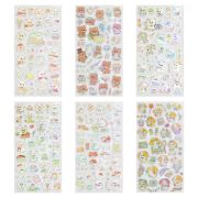 Наклейки декоративные «Веселый микс», 17,5х9 см, ассорти 6 видов, FUNSTER (ФАНСТЕР), 666094