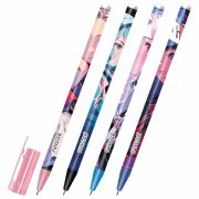 Ручка стираемая гелевая с принтом FUNSTER «ANIME», СИНЯЯ, корпус ассорти, игольчатый наконечник 0,5 мм, линия 0,35 мм, 144412