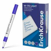Маркер для доски ERICH KRAUSE «W-170 Light», СИНИЙ, круглый наконечник, 2,5 мм, 63568