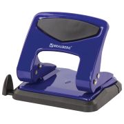 Дырокол металлический BRAUBERG «PN-150M», до 35 листов, синий, 227789