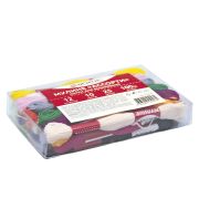 Нитки для вышивания (мулине), Набор 25 цветов, 10 м, хлопок, DEVELIA (Девелиа), 665678