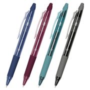 Ручка гелевая стираемая автоматическая BRAUBERG «X-ERASE RT MORANDI COLOR», СИНЯЯ, пишущий узел 0,7 мм, линия письма 0,5 мм, 144425