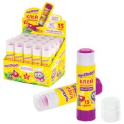 Клей-карандаш ЮНЛАНДИЯ «ЮНЛАНДИК И ХАМЕЛЕОН» 15 г, обесцвечивающийся после высыхания, 227614