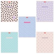 Тетрадь А5 48л. HATBER скоба, клетка, обложка картон, тиснение, LOVE IS... (микс в сп, 48Т5тВ1