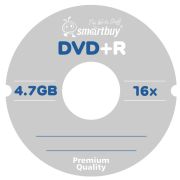 Диск DVD+R 4.7Gb Smart buy 16x Cake Box (50шт)