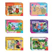 Пазл картонный 30 элементов, «МАКСИ-ПАЗЛЫ», АССОРТИ, поле 27 х18 см