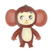 Игрушка-антистресс, тянучка ЧЕБУРАШКА наполнение шарики, блистер СУПЕРЖИМ