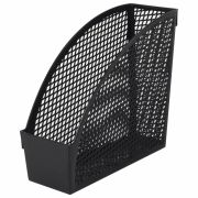 Лоток вертикальный для бумаг STAFF «Profit», 270х100х250 мм, сетчатый, полипропилен, черный, 237253