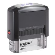 Штамп стандартный «ВХОД №», оттиск 38 х 14 мм, синий, TRODAT IDEAL 4911 DB - 1.22, 161488