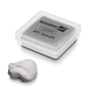 Ластик-клячка художественный, серый, в футляре, 40x36x10 мм, BRAUBERG ART «CLASSIC», 271154