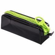 Пенал BRAUBERG с объемной «тракторной» молнией, 1 отделение, ПВХ, 22х8х6,5 см, «Neon green», 271564