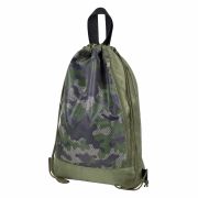 Мешок для обуви ЮНЛАНДИЯ, с ручками, боковой карман на молнии, 46х36 см, «Camo Mode», 271613