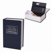 Сейф-книга «Английский словарь», 55х155х240 мм, ключевой замок, темно-синий, BRAUBERG, 291178