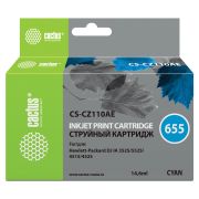 Картридж струйный CACTUS (CS-CZ110AE) для HP Deskjet I3525/5525/4515/4525, голубой