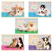 Альбом для рисования, А4, 40 листов, обложка картон, HATBER, 205х290 мм, «Маленькие друзья», 40А4В, А75302