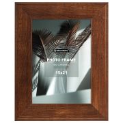 Рамка 15х21 см небьющаяся, багет 40 мм, МДФ, BRAUBERG «Cardinal», цвет красное дерево, 391252
