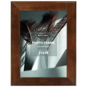 Рамка 21х30 см небьющаяся, багет 40 мм, МДФ, BRAUBERG «Cardinal», цвет красное дерево, 391253