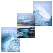 Тетрадь А4, 80 л., STAFF «Basic», скоба, клетка, офсет №2 ЭКОНОМ, обложка картон, «Ocean», 404044