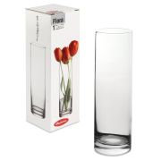 Ваза «Flora», колба, высота 26,5 см, стекло, PASABAHCE, 43767